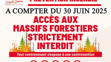 MESURE PREVENTION DES INCENDIES DE FORETS DANS LE MASSIF LA PINEDE